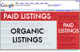 SEO Organic and Paid Search Engine Listings